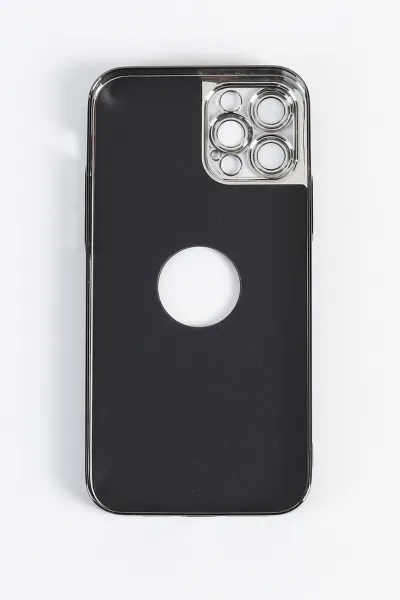 Kahve iPhone 12 Pro Uyumlu Delux Serisi Kamera Korumalı Deri Desenli Premium Telefon Kılıfı 348528