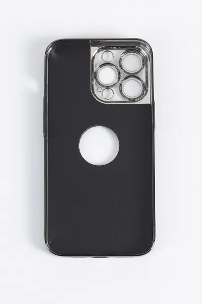 Kahve iPhone 14 Pro Uyumlu Delux Serisi Kamera Korumalı Deri Desenli Premium Telefon Kılıfı 348625
