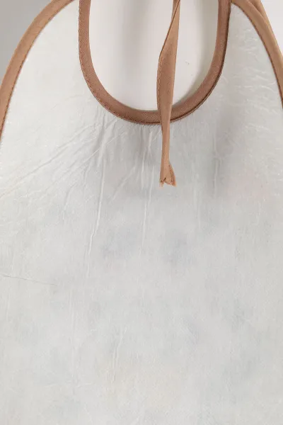 Kahve Panda  Desenli Sıvı Geçirmez  Bebek Mama   Önlüğü 456253