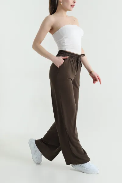 Kahve Süprem Modal Kadın Pantolon 442214