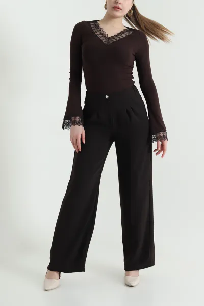 kahve-tensel-crep-beli-lastikli-kadin-pantolon-440769