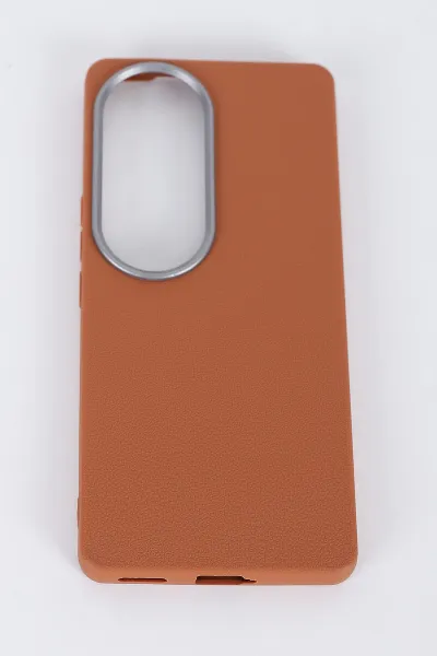 Kahve Vivo V40 5G Uyumlu Armory Serisi Sert Slikon Telefon Kılıfı 396423
