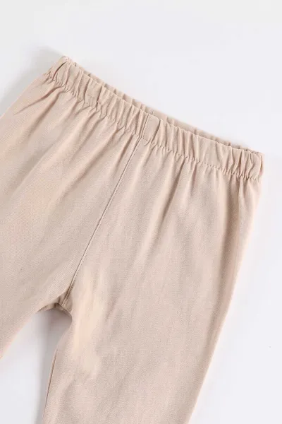 Kahverengi (6-24 Ay)Nakışlı Gömlek Yaka 2 İp Sweatli Erkek Bebek Takım 497208