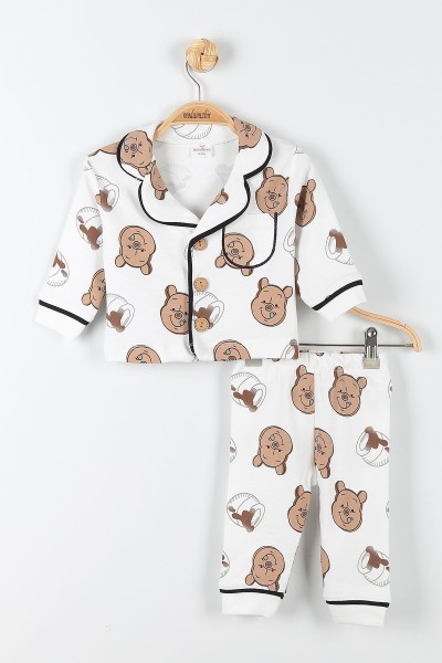 kahverengi-9-18-ay-gulen-ayi-pijama-takim-176453