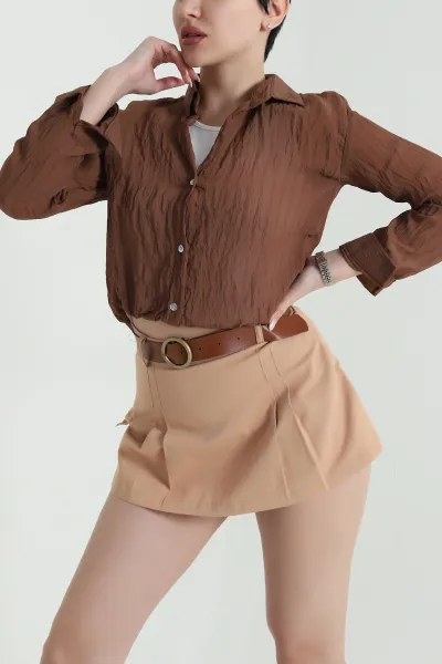 kahverengi-atletli-tencel-kadin-balon-gomlek-449379