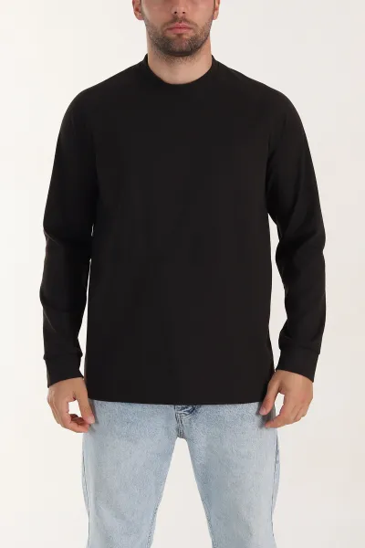 kahverengi-bisiklet-yaka-uzun-kollu-erkek-sweatshirt-396981