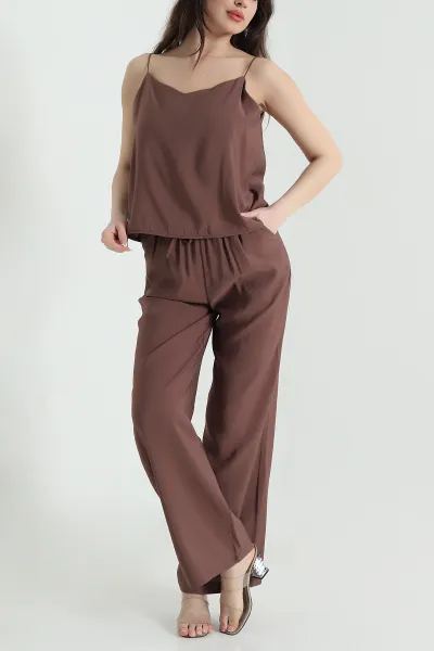 kahverengi-bluz-pantolon-modal-kadin-ikili-takim-454827