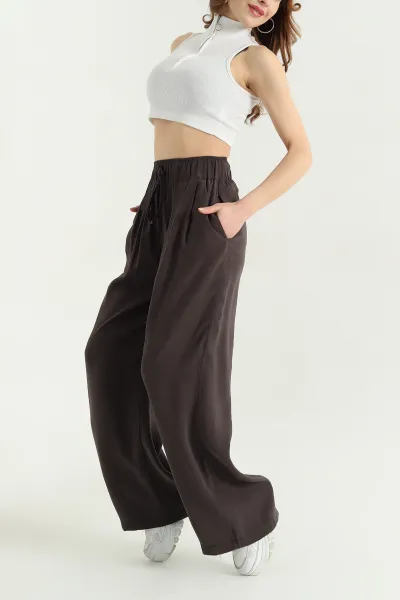 kahverengi-bol-paca-bel-lastikli-modal-kadin-pantolon-337603