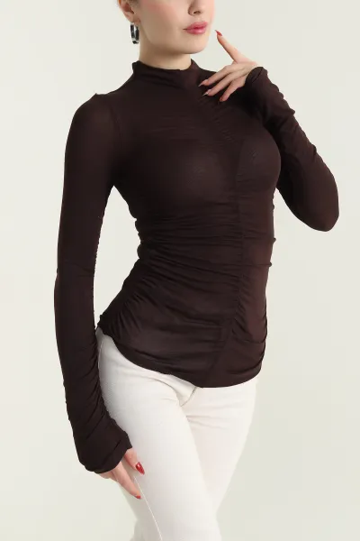 kahverengi-buzgulu-transparan-kadin-bluz-428296