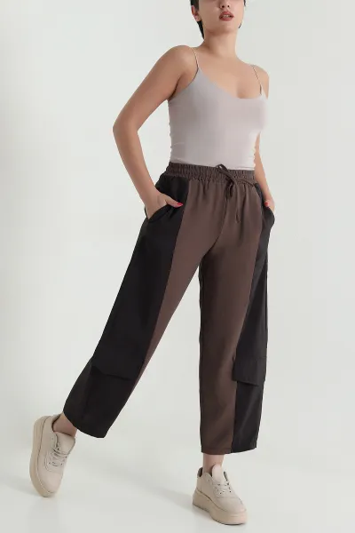 kahverengi-diagonel-tencel-kadin-kargo-pantolon-475770