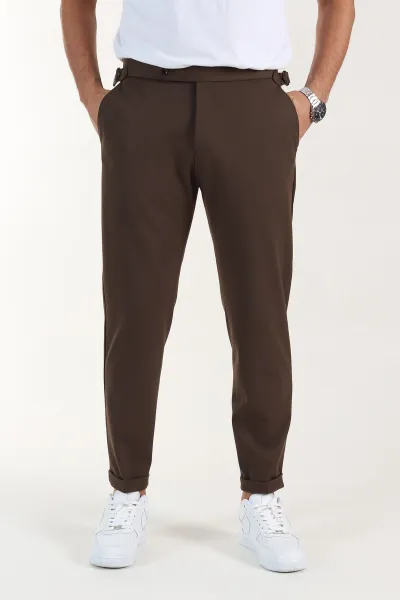kahverengi-havuc-kesim-yuksek-bel-yanlari-tokali-duble-paca-erkek-pantolon-397798