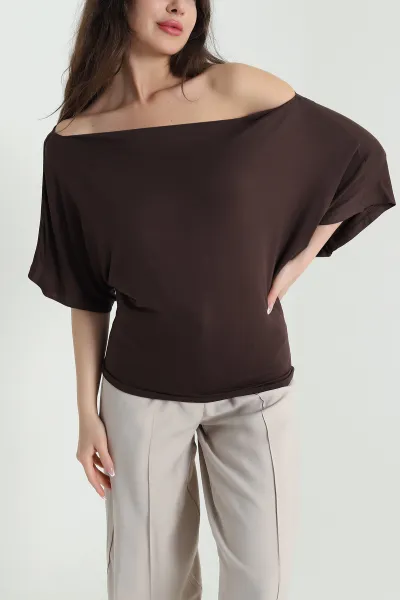 kahverengi-kayik-yaka-likrali-oysho-kadin-bluz-455992