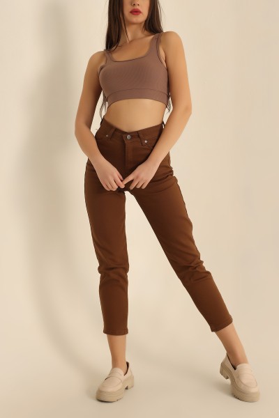 kahverengi-likrali-mom-bayan-kot-pantolon-222985