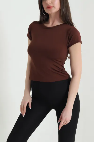 kahverengi-likrali-scuba-kadin-bluz-454564