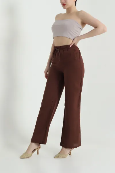 kahverengi-muslin-keten-kadin-pantolon-462165