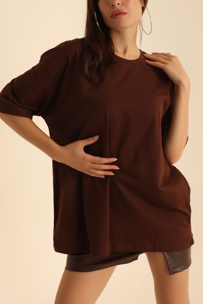 kahverengi-oversize-bayan-tisort-199543