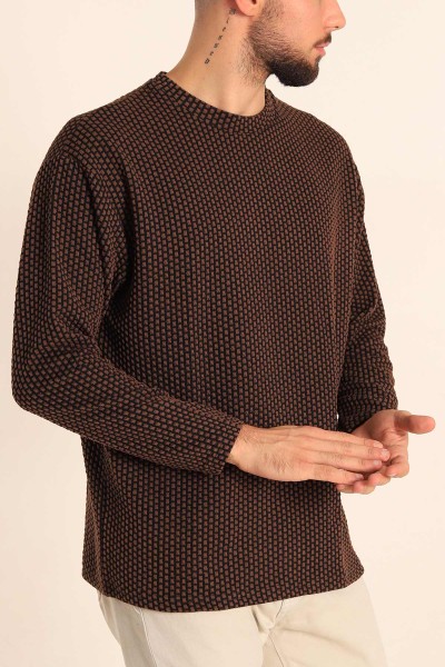 kahverengi-oversize-bisiklet-yaka-dokulu-erkek-sweat-212707
