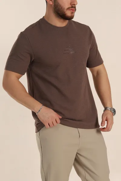 kahverengi-oversize-kabartma-yazi-detayli-erkek-tisort-354082
