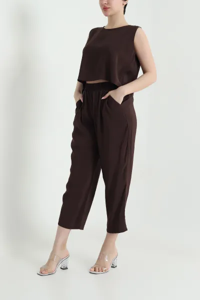kahverengi-pantolon-bluz-modal-kadin-ikili-takim-458414