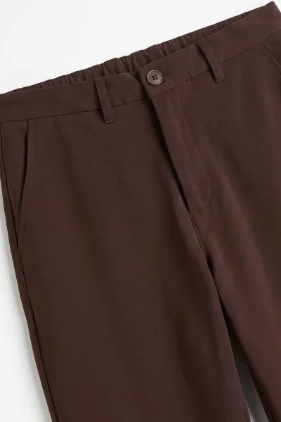 Kahverengi Regular Fit Yeni Sezon Erkek Pantolon 493244