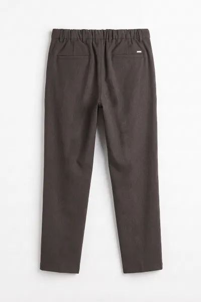 Kahverengi Regular Fit Yeni Sezon Erkek Pantolon 493259