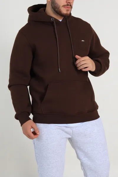 kahverengi-relaxed-fit-uc-ip-sardonlu-kabartma-detayli-erkek-sweatshirt-311127