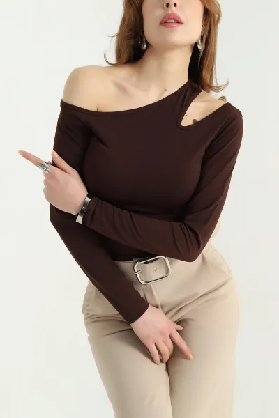 kahverengi-sandy-kumas-damla-detay-bluz-337993