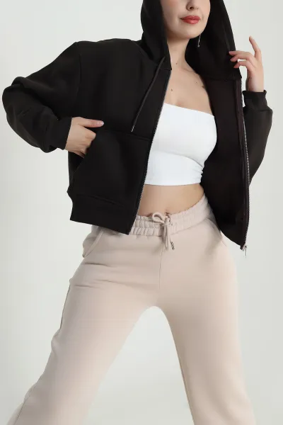 kahverengi-sardonlu-uc-ip-fermuarli-kadin-sweat-483329