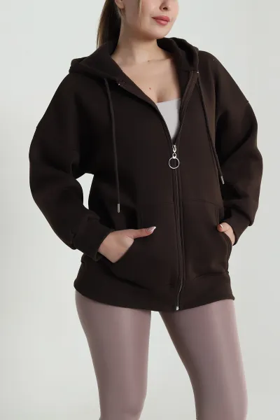 kahverengi-sardonlu-uc-ip-fermuarli-kadin-sweat-484571
