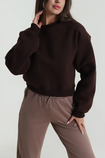 kahverengi-sardonlu-uc-ip-kadin-fermuarsiz-sweat-487935