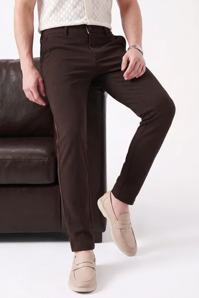 kahverengi-slim-fit-petek-armurlu-erkek-pantolon-472206