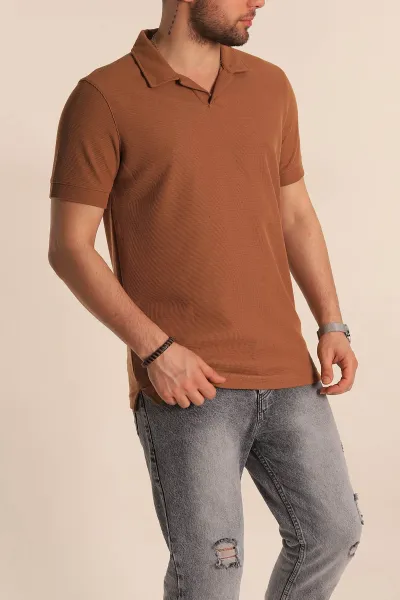 kahverengi-slim-fit-polo-yaka-erkek-tisort-262904