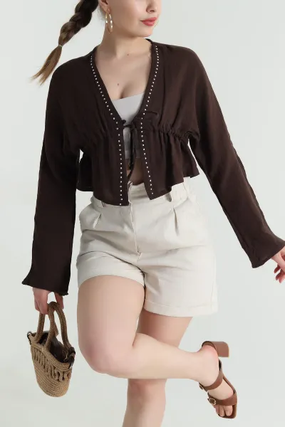 kahverengi-tasli-muslin-keten-kadin-kimono-bluz-466281