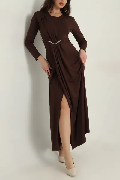 kahverengi-tokali-likrali-modal-kadin-elbise-414849