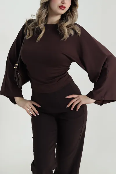 kahverengi-yani-buzgulu-modal-kadin-bluz-491260