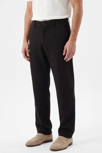 Kahverengi Regular Fit Cep Detaylı Erkek Pantolon 493153