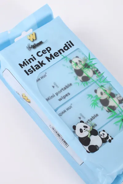 Karakterli 8 Li Mini Cep Islak Mendil No: Mas-156 406003