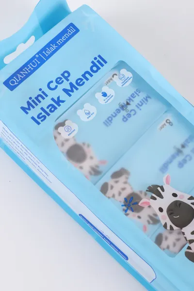 Karakterli 8 Li Mini Cep Islak Mendil No: Mas-156 421719