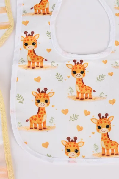 Karışık Desen 3'lü Bebek Mama Önlüğü 476604