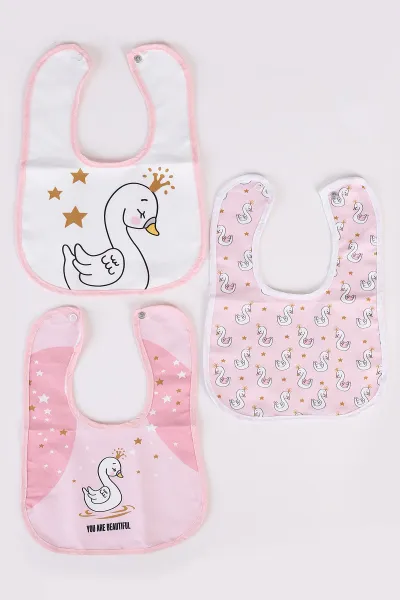 Karışık Desen 3'lü Bebek Mama Önlüğü 476607