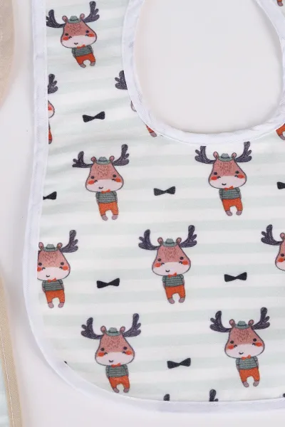 Karışık Desen 3'lü Bebek Mama Önlüğü 476613