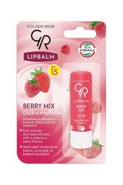 Golden Rose Lip Balm - 09 Berry Mix - Dudak Nemlendiricisi  284848