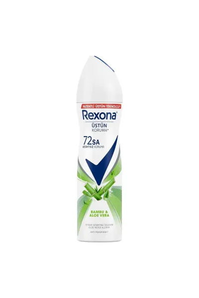 Rexona Kadın Sprey Deodorant Bambu & Aloe Vera 72 Saat Kesintisiz Koruma 150 ml 287681