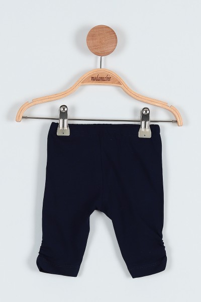 Kiremit (06-24 Ay) Fiyonk Askılı Taytlı Kız Bebe Takım 187427