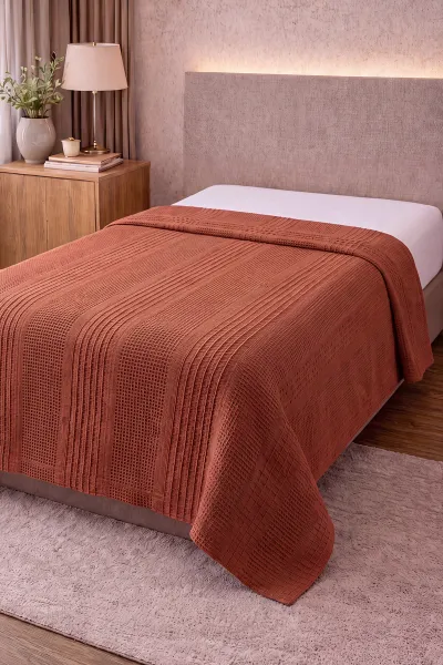 kiremit-160x220-cm-bella-home-tek-kisilik-pamuklu-petek-pike-474870