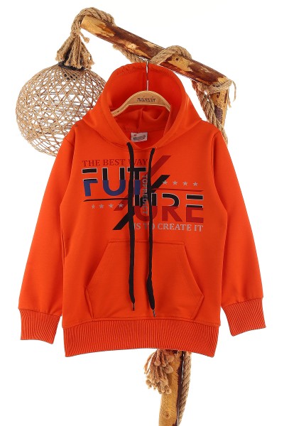 kiremit-5-8-yas-future-baskili-kapusonlu-erkek-cocuk-sweat-152707
