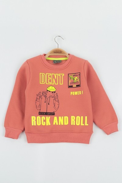 kiremit-8-12-yas-dent-baskili-uc-ip-sardonlu-erkek-cocuk-sweat-polar-135276