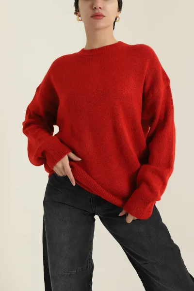 kiremit-bisiklet-yaka-oversize-kadin-triko-kazak-421235