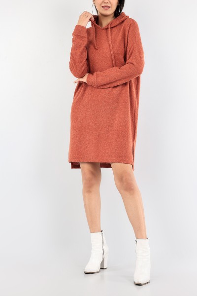 kiremit-kapusonlu-tunik-elbise-91040