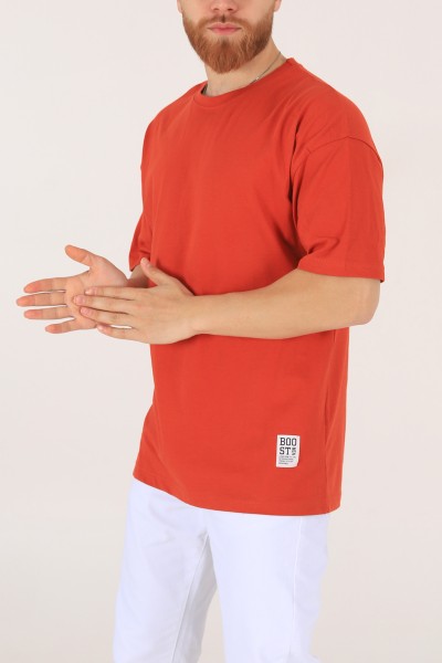 Kiremit Oversize Erkek Tişört 170989